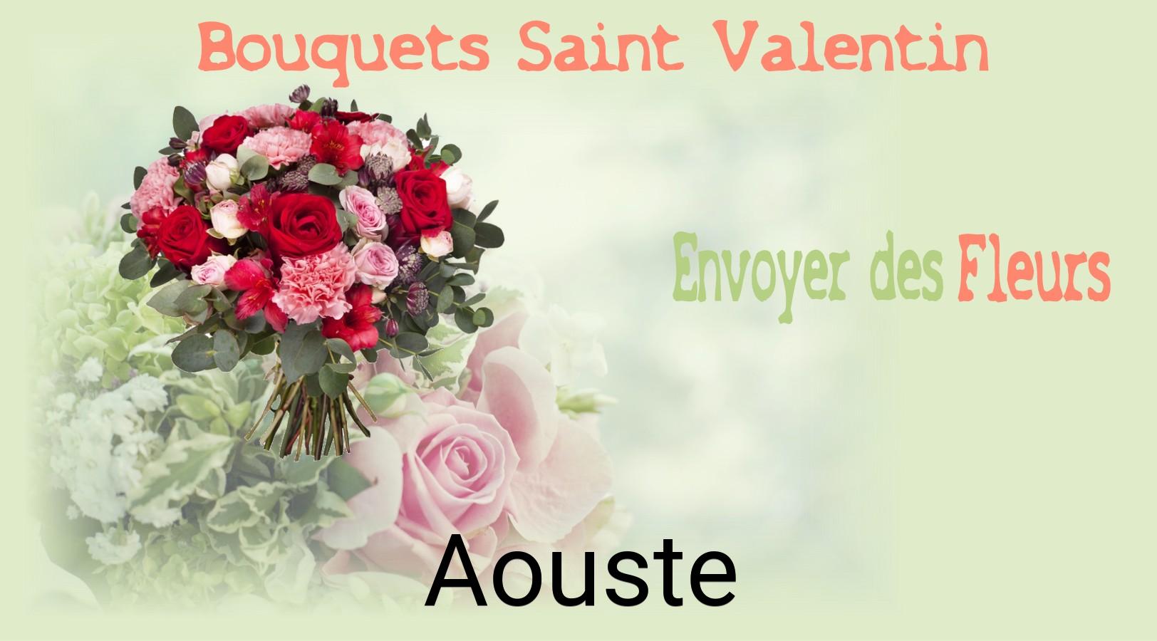 Roses de Saint-Valentin livrées à Aouste